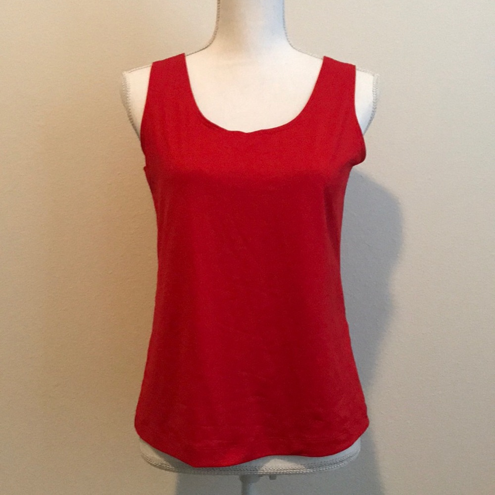 Microfiber tank in Chinese Red